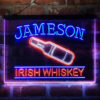 Jameson Irish 3-Color LED Sign Man Cave Home Bar Pub Decor