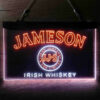 Jameson JJ&S Irish Whiskey LED Sign Home Bar Decor