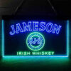 Jameson JJ&S Irish Whiskey LED Sign Home Bar Decor