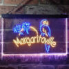 Jimmy Buffett Margaritaville Neon Light LED Sign Home Bar Decor