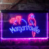 Jimmy Buffett Margaritaville Neon Light LED Sign Home Bar Decor