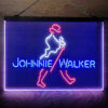 Johnnie Walker 3-Color LED Sign Man Cave Home Bar Pub Decor