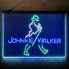 Johnnie Walker 3-Color LED Sign Man Cave Home Bar Pub Decor