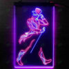 Johnnie Walker Detail Logo LED Sign Man Cave Home Bar Pub Decor