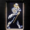 Johnnie Walker Detail Logo LED Sign Man Cave Home Bar Pub Decor