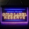 Johnnie Walker Gold Label Reserve LED Sign Home Bar Decor