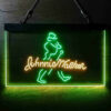 Johnnie Walker Line Logo Right LED Sign Man Cave Home Bar Pub Decor