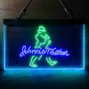 Johnnie Walker Line Logo Right LED Sign Man Cave Home Bar Pub Decor