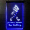 Jonnie Walker Keep Walking LED Sign Man Cave Home Bar Pub Decor