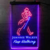 Jonnie Walker Keep Walking LED Sign Man Cave Home Bar Pub Decor