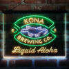 Kona Brewing Company 3-Color LED Sign Man Cave Home Bar Pub Decor