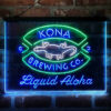 Kona Brewing Company 3-Color LED Sign Man Cave Home Bar Pub Decor