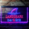 Landshark and Grill LED Sign Man Cave Home Bar Pub Decor