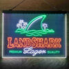 Landshark Lager 3-Color LED Sign Man Cave Home Bar Pub Decor