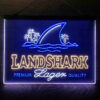 Landshark Lager 3-Color LED Sign Man Cave Home Bar Pub Decor