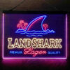 Landshark Lager 3-Color LED Sign Man Cave Home Bar Pub Decor