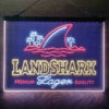 Landshark Lager 3-Color LED Sign Man Cave Home Bar Pub Decor