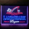 Landshark Lager 3-Color LED Sign Man Cave Home Bar Pub Decor