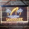 Landshark Palm Tree Island LED Sign Man Cave Home Bar Pub Decor