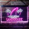 Landshark Palm Tree Island LED Sign Man Cave Home Bar Pub Decor