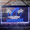 Landshark Palm Tree Island LED Sign Man Cave Home Bar Pub Decor