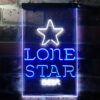 Lone Star Bar Neon Light LED Sign Man Cave Decor