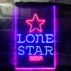 Lone Star Bar Neon Light LED Sign Man Cave Decor