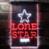 Lone Star Bar Neon Light LED Sign Man Cave Decor