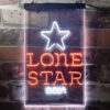 Lone Star Bar Neon Light LED Sign Man Cave Decor