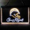 Los Angeles Chargers Crown Royal LED Sign Man Cave Home Bar Pub Decor