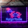 Margaritaville Crab LED Sign Home Bar Decor