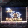 Margaritaville Crab LED Sign Home Bar Decor