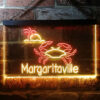 Margaritaville Crab LED Sign Home Bar Decor