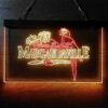 Margaritaville Jimmy Buffett Parrot LED Sign Home Bar Decor