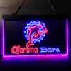 Miami Dolphins Corona Extra LED Sign Man Cave Home Bar Pub Decor