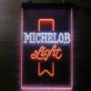 Michelob Light Red Ribbon LED Sign Man Cave Home Bar Pub Decor