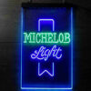 Michelob Light Red Ribbon LED Sign Man Cave Home Bar Pub Decor