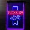 Michelob Light Red Ribbon LED Sign Man Cave Home Bar Pub Decor