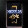 Michelob Light Red Ribbon LED Sign Man Cave Home Bar Pub Decor