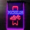 Michelob Light Red Ribbon LED Sign Man Cave Home Bar Pub Decor