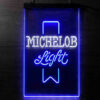 Michelob Light Red Ribbon LED Sign Man Cave Home Bar Pub Decor