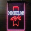 Michelob Light Red Ribbon LED Sign Man Cave Home Bar Pub Decor