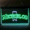 Michelob Logo LED Sign Man Cave Home Bar Pub Decor