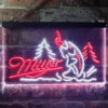 Miller Fish Fishing Home Bar Neon Light LED Sign Man Cave Decor