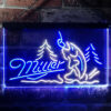 Miller Fish Fishing Home Bar Neon Light LED Sign Man Cave Decor