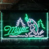 Miller Fish Fishing Home Bar Neon Light LED Sign Man Cave Decor