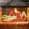 Miller Fish Fishing Home Bar Neon Light LED Sign Man Cave Decor