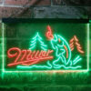 Miller Fish Fishing Home Bar Neon Light LED Sign Man Cave Decor