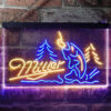 Miller Fish Fishing Home Bar Neon Light LED Sign Man Cave Decor