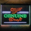 Miller Genuine Draft 3-Color LED Sign Man Cave Home Bar Pub Decor